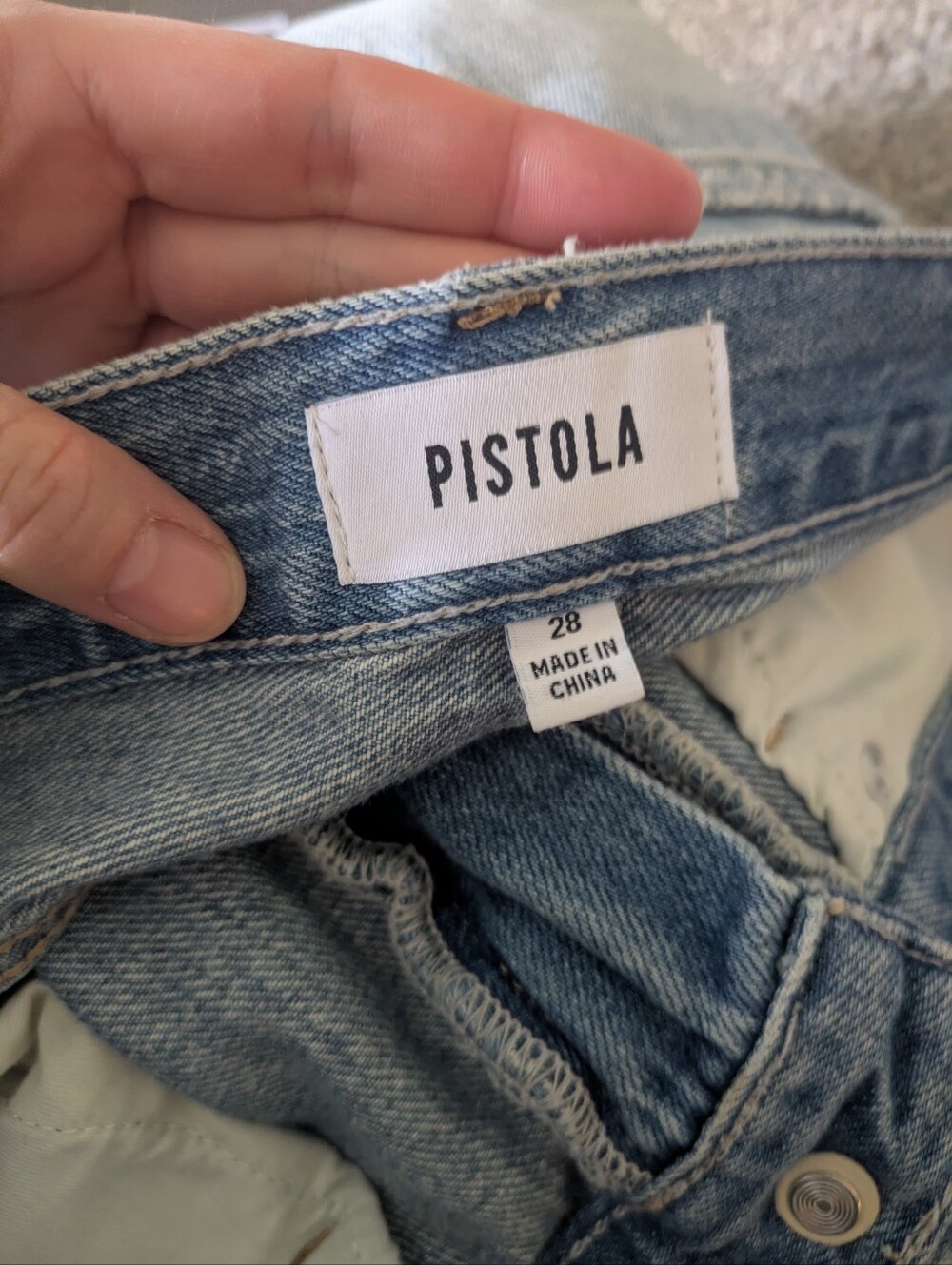 Pistola Alice Midi Denim Skirt - Picture 8 of 8
